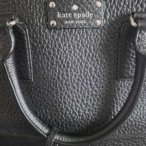 Kate Spade Textured Black Satchel